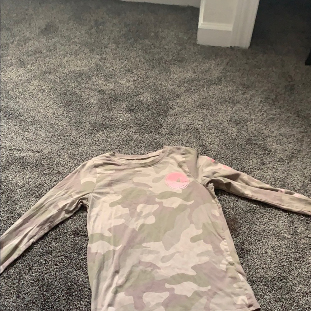 Woman’s Hollister Camo shirt